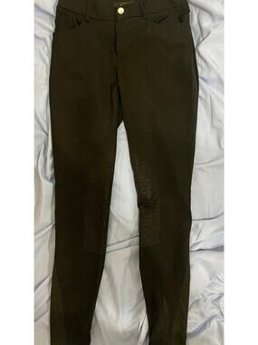 Kids HKM Equestrian Riding Breeches Pants - Black - Size 11-12 years